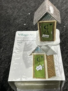 Abteilung 56 Dorfzubehör Green Woodland Plumpsklo # 4047581 mit Karton - Bild 1 von 10