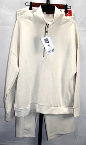Member's Mark Casual Active Wear Set maglione quarto zip e Capri's taglia XL nuovo con etichette - Foto 1 di 9