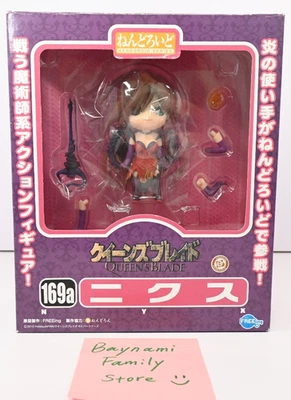 Boneco autêntico Nendoroid #169a NYX Queen's Blade bom sorriso GRÁTIS vendedor dos EUA - Imagem 1 de 4
