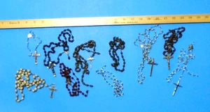 10 Perlen Rosenkränze - #41 - gebrochen - tolle Perlen zum Basteln - Bild 1 von 1