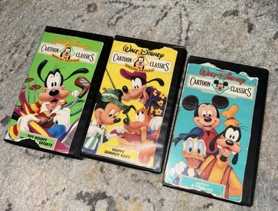 Walt Disney Cartoon Classics Lot of 3 Foto 1 de 3