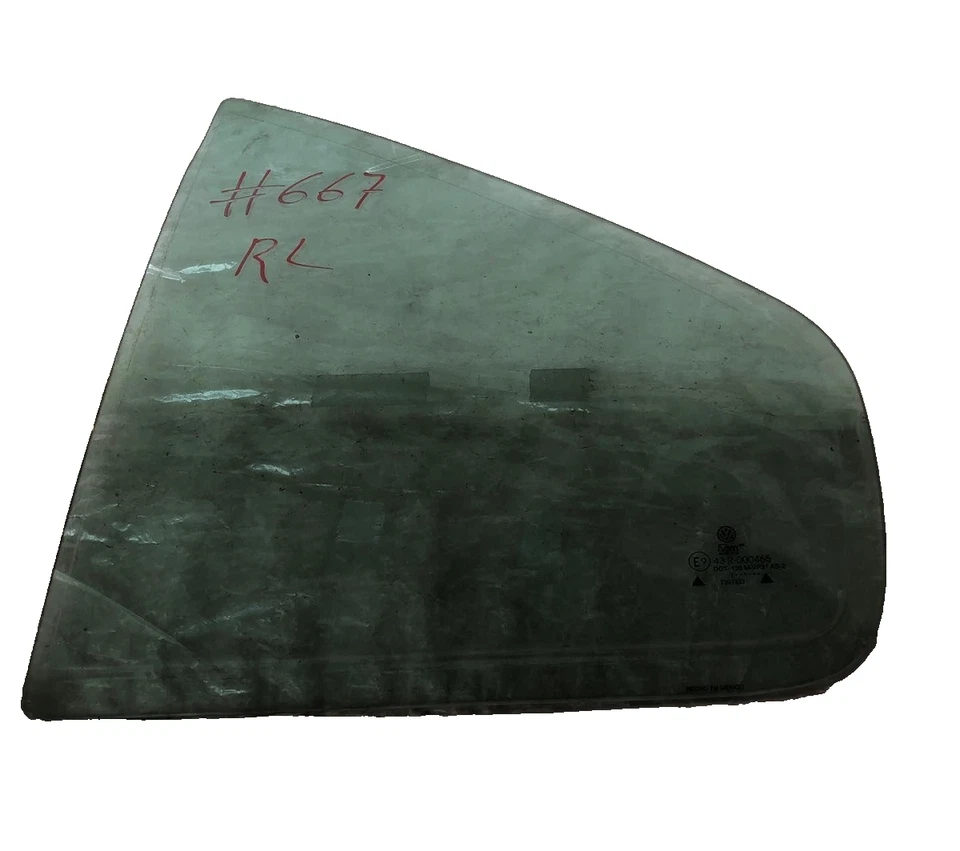 Volkswagen Jetta 2002 excepto GLI sedán puerta trasera ventana de vidrio pasajero izquierda izquierda izquierda Foto 1 de 4