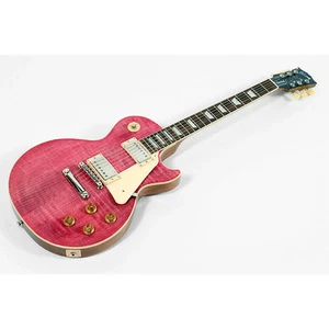Gibson Les Paul Standard '50s Figured Top Guitar Translucent Fuchsia 19788881 OB - Picture 1 of 10
