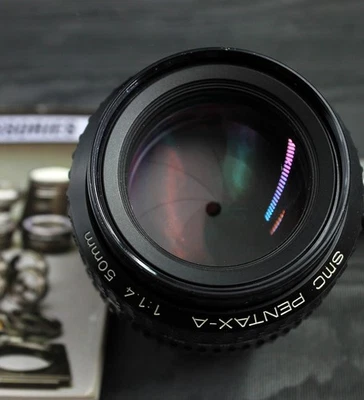 Pentax SMC Pentax-A 50mm F1.4 MF Prime Standard Lens from JAPAN - Image 1 of 4