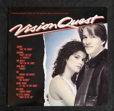 VISION QUEST SOUNDTRACK LP - MADONNA - DON HENLEY NM Vinyl P981 - Image 1 of 4