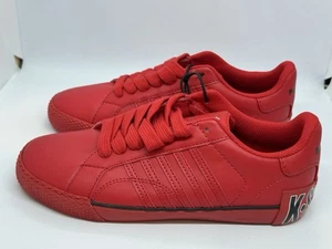 K Swiss Varsity Low Top Men's Size 5 Athletic Sneaker Shoe 86048-609-M LOW Red - Picture 1 of 6