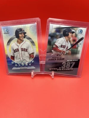 2020 Bowman Chrome - Jarren Duran Dawn Of Glory & Star Tracker - Imagem 1 de 2