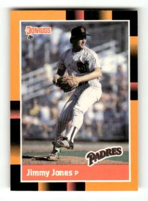 1988 Donruss Baseball's Best #189 Jimmy Jones NM Near Mint Padres BXCP31 - Image 1 of 2