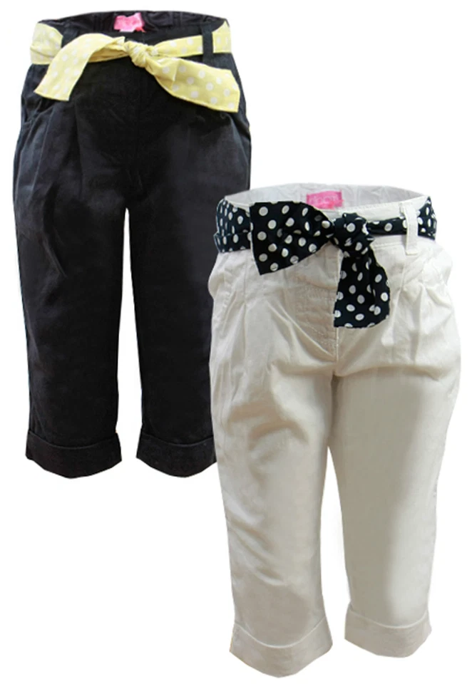 Mädchen Hose Chino Stoffhose 74 80 86 92 Baby Jeans Turn-Up Chinohose Baumwolle - Bild 1 von 1