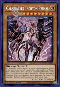 Yugioh! Galaxy-Eyes Tachyon Primal MZTM-EN011 (SCR) 1st Ed "Tachyon Support" - Picture 1 of 1
