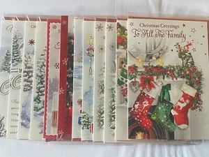 To All The Family Christmas Card Xmas Card - Picture 1 of 53