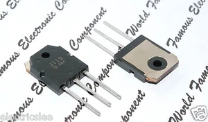 1 Stück - Hitachi 2SJ119 (J119) P-Kanal 100 W 160 V 8A TO3P MOSFET Transistor - - Bild 1 von 4