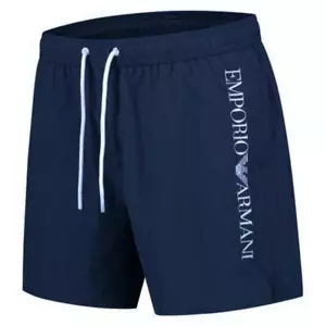 Boxer Mare-Costume da Bagno Logo Verticale Emporio Armani - Imagen 1 de 1