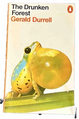 The Drunken Forest Gerald Durrell 1974 Penguin Books Animals Nature Frog Vintage - Image 1 of 4