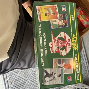 1991 SCORE BASEBALL 900 Card Complete Collector Set FACTORY SEALED BOX