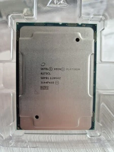 Intel Xeon Platinum 8273CL CPU Processor 28 Core SRF81 38.5MB L3 Cache LGA 3647 - Bild 1 von 2