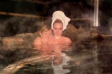 1990 Naked Beauty Women Sauna Hot Pool 💥 Hug each other Photo Snapshot