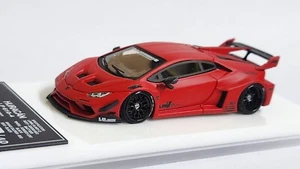 1:64 Veloce Lamborghini Huracan LP610-4 Liberty Walk Matt Red Resin - Picture 1 of 3
