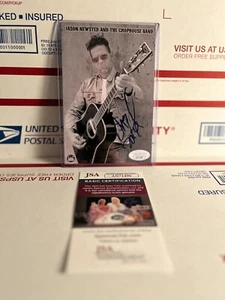 Jason Newsted Metallica Autographed Signed 4X6 PROMO CARD JSA AN71496 - Picture 1 of 1