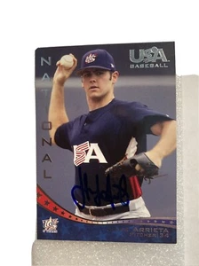 JAKE ARRIETA 2007 USA Baseball SIGNED AUTO - Picture 1 of 4
