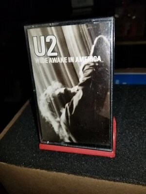 U2 - WIDE AWAKE IN AMERICA  1984 Rare Vintage (CASSETTE TAPE) VG COND TESTED 👍 - Image 1 of 4