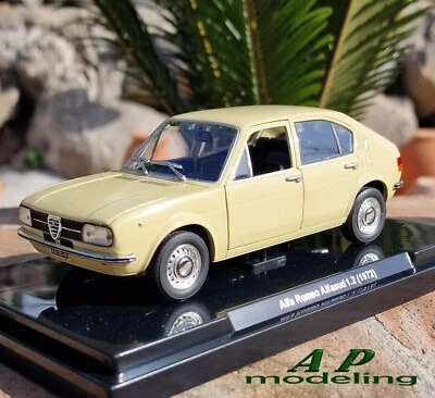 modellino auto scala 1/24 alfa romeo alfasud 1.2 del 1972 modellini vintage - Immagine 1 di 4