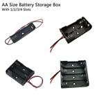 AA Battery Holder Box Storage Case Open& Closed Switch 4 3x FAST 1x 2x D0G9