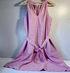 A New Day XS Sleeveless Halter Dress w/Pockets Purple - Picture 1 of 7