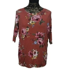Pomelo Bluse Blumenmuster 3/4 Arm Small Style TW1031 - Bild 1 von 7