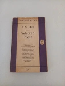 Selected Prose (T. S. Eliot - 1953) - Picture 1 of 6