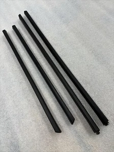 NOS 84-90 C4 Corvette Bumper Trim Front Rear Side Set Of 4 - Picture 1 of 10