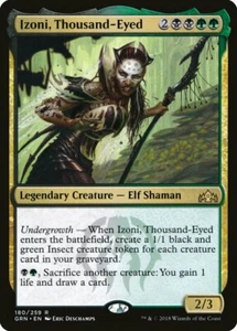 4x Izoni, Thousand-Eyed - GRN Guilds of Ravnica - MTG Magic - NM Playset (#67) - Picture 1 of 1