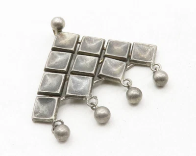 DAVID DIFFERENTEN NORUEGA Plata 925 - Colgante Colgante Vintage Tono Oscuro - PT9926 Foto 1 de 4