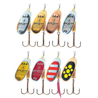 DAM Effzett Spinner 3g FZ 13 Farben Silber Gold Kupfer Reflex Black Dot usw. - Bild 1 von 1