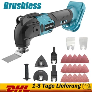 Für Makita 3.2° Akku Multifunktionswerkzeug Multi-Tool 6Gang Vibrationssaege 18V - Bild 1 von 13
