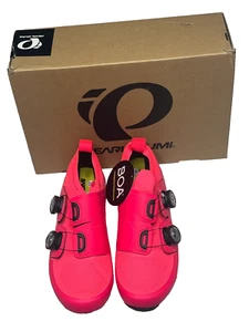 Zapato de Ciclismo Pearl Izum Pro Road v5 Unisex Rojo Atómico 7 EE. UU. 40EU NUEVO - Imagen 1 de 6