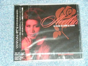 ARETHA FRANKLIN Japan 1998 Factory SEALED Maxi-CD+Obi A ROSE IS STILL A ROSE - Picture 1 of 2