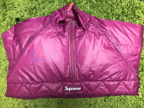 Maglione Supreme A I 2017 punto contrasto viola scatola logo