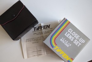 Tiffen JAPAN 72mm Close-up Lens Set, +1, +2, +4 With Case