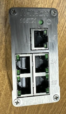 RED LION N-TRON 105TX UNMANAGED INDUSTRIAL ETHERNET SWITCH **USED GUARANTEED** - Image 1 of 4