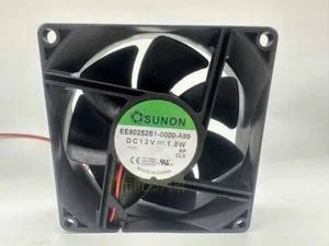 1 pcs SUNON EE80252S1-0000-A99 DC12V 1.8W 80 * 25MM cooling fan - Picture 1 of 5