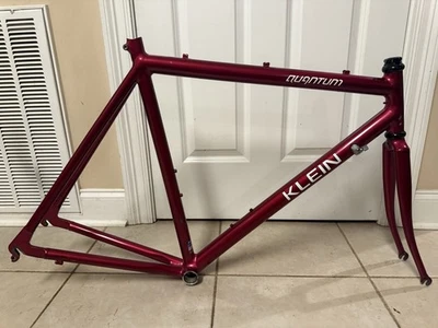 1990’s Vintage Klein quantum Frameset Ruby Red Size 60cm 700c Rim Brake - Image 1 of 4