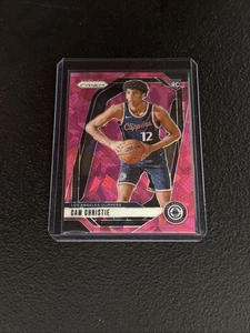 2024-25 Panini Prizm Pink Ice Rookie Cam Christie M520 - Picture 1 of 2