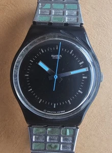 Swatch 33,8 mm working vintage watch GB191 - Imagen 1 de 6