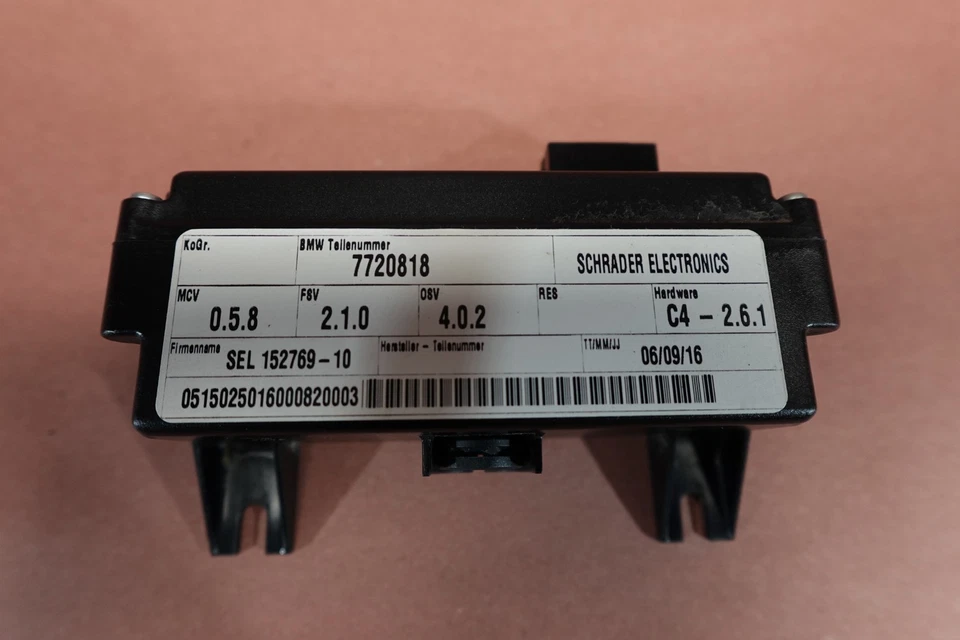 Unidad de control de presión de neumáticos BMW F700 F700GS 2013-2018 7720818 Foto 1 de 4