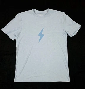 T-shirt uomo Bruce Bolt Small Performance - tessuto morbido blu chiaro nuova senza etichette  - Foto 1 di 6