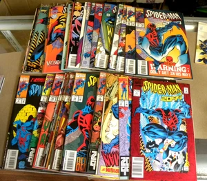 Marvel 1992 Peter David 46 números Spider-Man 2099 1 llave 2 3 4 a 46 anual 1 casi nuevo - Imagen 1 de 22