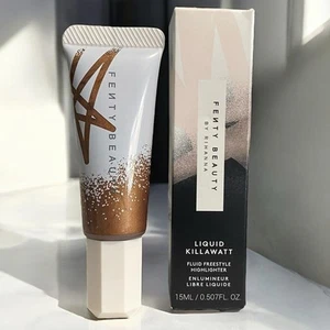 Fenty Beauty LIQUID KILLAWATT FLUID FREESTYLE HIGHLIGHTER Butta Brownie 15ml NIB - Picture 1 of 4
