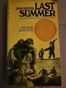 LAST SUMMER by Evan Hunter * 1969 Signet Paperback - Foto 1 di 3