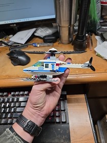 Lego City 7741 Police Helicopter w Minifig Used In Good condition, No box